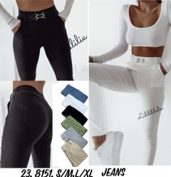 Spodnie elastyczny (s-XL/12szt)