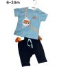 Komplet chłopięcy krótki rękaw (6-24m/8kompletów)
