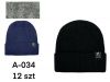Czapki Męskie Zima (uniwersalny/12szt)