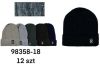 Czapki Męskie Zima (uniwersalny/12szt)