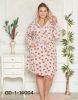 Szlafrok Damskie Turecka (XL-4XL/4szt)