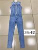 Kombinezon jeans damskie (34-42/10szt)