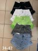Szorty jeans damskie (34-42/10szt)
