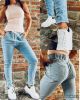 Spodnie jeans damskie (XS-XL/10szt)