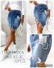 Spódnica jeansy damskie (XS-XL/12szt)