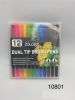 dual tip brush pens