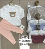 Komplet dziewczęcy Turecka (9-24M/12kpt)