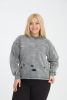 Bluzy bez kaptura damskie (2-5XL/4szt)