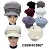 Beret damskie (uniwersalny/12szt)