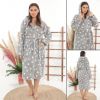 Szlafrok Damskie Turecka (XL-4XL/4szt)