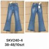 Spodnie jeans damskie (38-48/10szt)