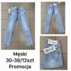 Spodnie jeans męskie (30-38/12szt)
