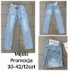 Spodnie jeans męskie (30-42/12szt)