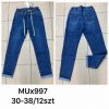 Spodnie jeans damskie (30-38/12szt)