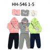 Komplet dziewczęcy (1-5LAT/15kompletów)