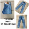 Spodnie jeans męskie (31-40/10szt)