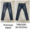 Spodnie jeans męskie (30-42/12szt)