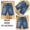 Spodenki jeans męskie (32-42/10szt)
