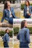 Kurtka jeansowa damska (S-XL/12SZT)
