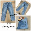 Spodnie jeans męskie (39-48/10szt)