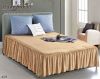 Prześcieradła z falbankami-AKSAMIT (160x200cm/6szt)