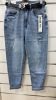 Spodnie jeans damskie (XS-XL/10szt)