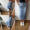 Spódnica jeansy damskie (XS-XL/10szt)