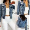 Kurtka jeansowa damska (XS-XL/10szt)