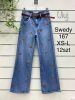 Spodnie Jeans damskie (XS-L/12Szt)