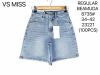 Spodenki jeans damskie (34-42/10szt)