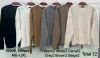 Swetry damskie (M-XL/12 szt)