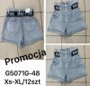 Szorty jeansowe damskie (XS-XL/12szt)