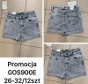 Szorty jeansowe damskie (26-32/12szt)