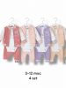 Komplet niemowlęcy Turecka (3-12M/12kpt)