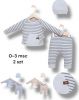 Komplet niemowlęcy Turecka (0-3M/12kpt)