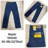 Spodnie jeans męskie (34-38/10szt)