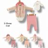 Komplet niemowlęcy Turecka (3-18M/12kpt)