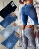 Spodnie jeansowe damskie (34-42/10szt)