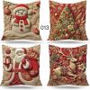 Poszewki velu świąteczny (40x40cm/12szt)
