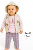 Komplet Dziecięce Turecka (74-86/12kpt)