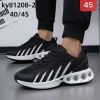 Buty sportowe wiązane męskie (40-45/12P)