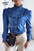 Koszula jeansowa damska (L-4XL/10szt)