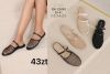 Klapki zakryte palce damskie(36-41/12P)