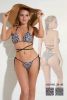 Strój kąpielowy dwuczęściowy damskie (38-46/5kpt)