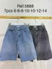 Spodnie Jeansy dziewczęce (6-14LAT/7szt)