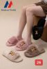Kapcie odkryte palce damskie(36-41/36P)