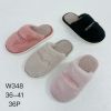 Kapcie zakryte palce damskie (36-41/36P)