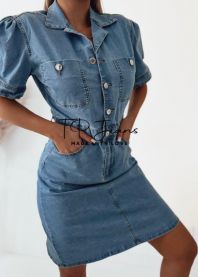 Sukienki jeans damskie (XS-XL/10szt)
