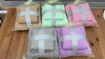 Komplet Ręczniki (50x100 + 70x140cm/6kpt)