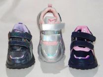 Buty sportowe na rzepy dziewczynka (25-31/18P)